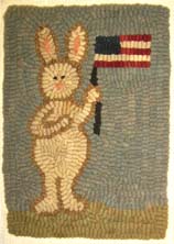 The Pledge - Bunny with Flag